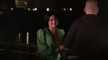 Runaway The Label Analise Dress worn by Brittany Bankston as seen in 90 Day: The Single Life (S04E07)