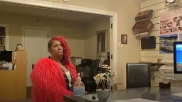 Wild Fable Pink Fur Coat as seen in 90 Day Diaries (S05E07)
