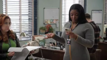 Maeve Sweater Dress worn by Ava Coleman (Janelle James) as seen in Abbott Elementary (S03E04)