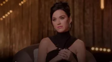 Alaia Drip Earrings worn by Katy Perry as seen in American Idol (S22E01)