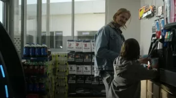 Chaqueta de camionero de Levi's usada por Ace Spade (Alexander Ludwig) como se ve en Tacones (S02E04)
