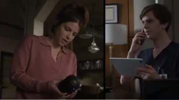 Wilfred Clara Sweater worn by Lea Dilallo (Paige Spara) as seen in The Good Doctor (S07E01)