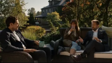 Frye Har­ness 12R worn by Max Mitchell (Vanessa Morgan) as seen in Wild Cards (S01E07)