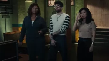 Versace Cashmere-Blend Sweatpants worn by Robyn McCall (Queen Latifah) as seen in The Equalizer (S04E02)