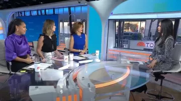 Mini robe Hutch Spotted portée par Emilie Ikeda comme on le voit dans Aujourd’hui le 26 février 2024