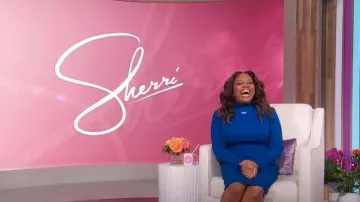 Off-white Off-stamp Ribbed-knit Dress worn by Sherri Shepherd as seen in Sherri on February 26, 2024