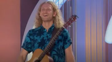 Molokai But­ton Down Shirt worn by Trey Lindsley as seen in American Idol (S22E02)