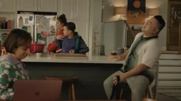 Abercrombie & Fitch Retro Border Polo worn by Andrew Pham (Andrew Phung) as seen in Run the Burbs (S03E08)