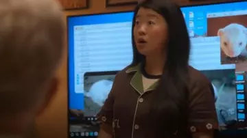 Tombolo Pi­cante Ca­bana worn by Alice Kwan (Sherry Cola) as seen in Good Trouble (S05E19)