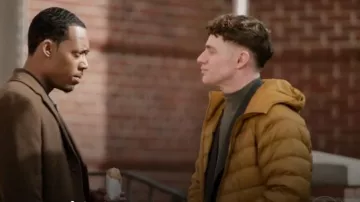 Uniqlo Ultra Light Down Parka worn by Jacob Hill (Chris Perfetti) as seen in Abbott Elementary (S03E05)