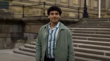 Armor-Lux Men's Fisherman Chore Jacket worn by Elliot (Bilal Hasna) as seen in Dead Hot (S01E01)