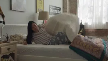 Shady Lady Crop Pajama Pants worn by Nora (Awkwafina) as seen in Awkwafina is Nora From Queens (S02E01)