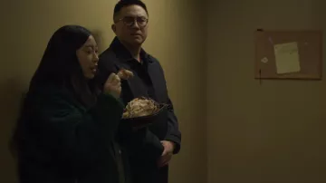 Sandy Liang Sport Fleece Jacket worn by Nora (Awkwafina) as seen in Awkwafina is Nora From Queens (S02E04)