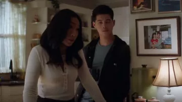 Free People One Of The Girls Henley worn by Nicky Shen (Olivia Liang) as seen in Kung Fu (S02E02)