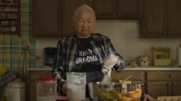 Nasty Grandma Vintage Essential T Shirt worn by Grandma (Lori Tan Chinn) as seen in Awkwafina is Nora From Queens (S02E05)