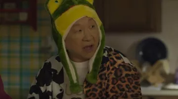 Chinatown Market Mixed An­i­mal Print Shirt worn by Grandma (Lori Tan Chinn) as seen in Awkwafina is Nora From Queens (S02E05)