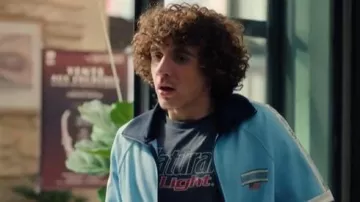 Polo Ralph Lauren Sports Jacket worn by Kilian (Tim Rousseau) in the series Plus belle la vie, encore plus belle (S01E22)