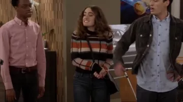 All Saints Mori Bag worn by Jackie Raines (Rachel Sennott) as seen in Call Your Mother (S01E04)