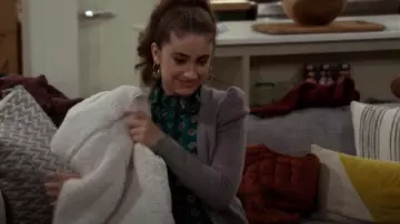 Madewell Fringe Hoop Earrings worn by Jackie Raines (Rachel Sennott) as seen in Call Your Mother (S01E05)