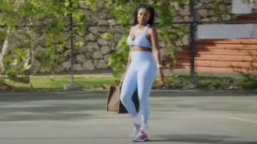 Nike Air Max Flyknit Racer usada por Wendy Osefo como se ve en The Real Housewives of Potomac (T08E15)