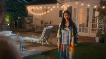 Urban Outfitters Pres­ley Cardi­gan worn by Erika Vu (Lana Condor) as seen in Boo, Bitch (S01E07)