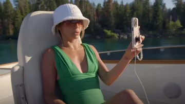 Peta + Jain Soleil Hat Beige Towelling worn by Scheana Shay as seen in Vanderpump Rules (S11E06)