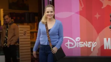 Vince Ribbed Mohair Cardigan worn by Christine Taylor (Christine Taylor) as seen in Curb Your Enthusiasm (S12E05)