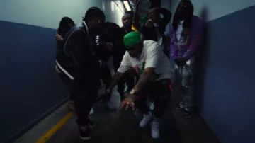 Nike Air Force 1 Low 'White' sneakers usadas por Fivio Foreign en Whatever I Want with Meek Mill (Video oficial)