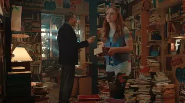 Lazy Oaf Fit­ted Dress worn by Jen (Máiréad Tyers) as seen in Extraordinary (S02E03)