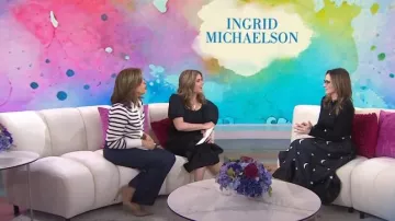 Orire Namana Taffeta Dress worn by Jenna Bush Hager as seen in Today with Hoda & Jenna on  March 8, 2024