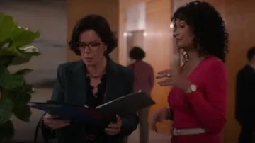 L'Agence Jane Camisole worn by Indira Shetty (Shelley Conn) as seen in Gen  V (S01E07)