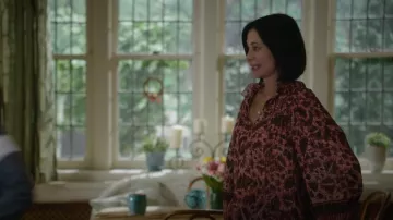 Ulla Johnson Yulia Blouse portée par Cassie Nightingale (Catherine Bell) dans Good Witch (S07E02)