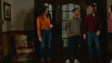 Blusa de Babaton Vandelay usada por Olympia (Wendy Crewson) como se ve en Good Witch (T07E02)