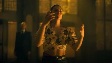 A.L.C. Rylan Top worn by Sloane Hargreeves (Genesis Rodriguez) as seen in The Umbrella Academy (S03E10)