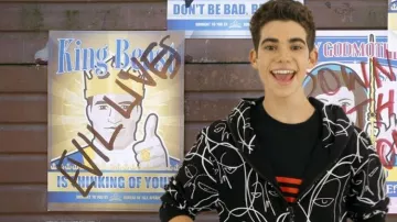 Haculla Black Hoodie worn by Cameron Boyce in Happy Birthday Cameron Boyce! | Disney Channel YouTube Video