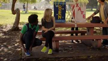 Nike Air Max in Atomic Green worn by BJ (Lucy Punch) as seen in Ben and Kate (S01E03)