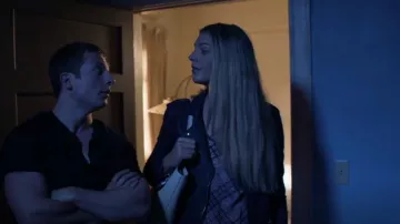 Veste en cuir Iro Ashville portée par Tami Tamietti (Kate Miner) comme on le voit dans Shameless (S11E03)