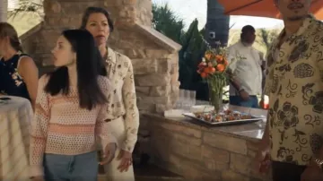 Arizona Juniors Crew Neck Long Sleeve Pullover Sweater worn by Angelica Johnson as seen in S.W.A.T. (S07E04)