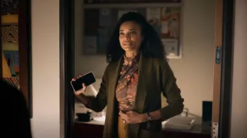 Madewell Brodale Duster Cardigan Sweater worn by Nichelle Carmichael (Rochelle Aytes) as seen in S.W.A.T. (S07E05)