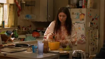 Urban Renewal Recycled Tie-Dye Crew Neck Sweatshirt worn by Debbie Gallagher (Emma Kenney) as seen in Shameless (S11E07)