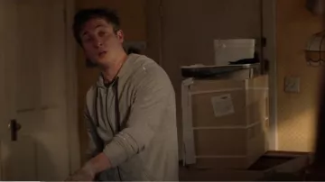 James Perse Zip Hoodie worn by Lip Gallagher (Jeremy Allen White) as seen in Shameless (S11E11)