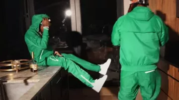 Nike Air Force 1 Low 'White' sneakers worn by YoungBoy Never Broke Again in My BoBo [Official Music Video] Feat. HERM DA SHEEP