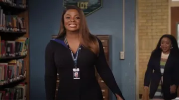 Reiss Millie Dress worn by Ava Coleman (Janelle James) as seen in Abbott Elementary (S03E06)