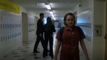 Topshop Den­im Romper worn by Isabel McKenna (Sophie Reynolds) as seen in L.A.'s Finest (S02E05)