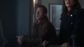 Ralph Lauren Peyton Leather Jacket worn by Jason Grant (Scott Caan) as seen in Alert: Missing Persons Unit (S02E01)