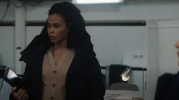 Mackage Freya Jacket worn by Special Agent Sheryll Barnes (Roxy Sternberg) as seen in FBI: Most Wanted (S05E04)