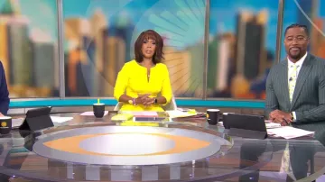 Nora Gardner Daphne Dress worn by Gayle King as seen in CBS Mornings on  March 12, 2024