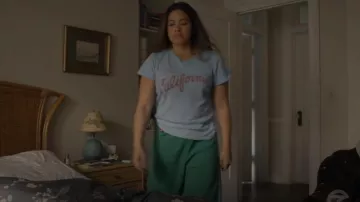 Aviator Nation Stripe Sweatpants worn by Nell Serrano (Gina Rodriguez) as seen in Not Dead Yet (S02E05)