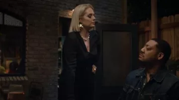 Equipment Adalyn Blouse worn by Lexi (Lauren Ash) as seen in Not Dead Yet (S02E05)
