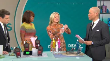 A.L.C. Ansel Dress worn by Ashley Bellman as seen in CBS Mornings on March 14, 2024